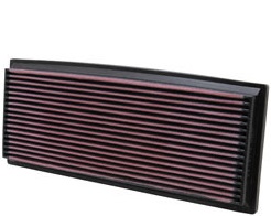 K&N Panel Filter, Jeep Cherokee, 2.5L, Jeep Wrangler, 2.5L, 4.0L, 4.2L, 86/97, (33-2046)
