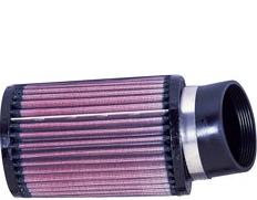 K&N Universal Air Filter (RU-3190) 70mm, 2.75" inlet x 6" long, 20 degree flange