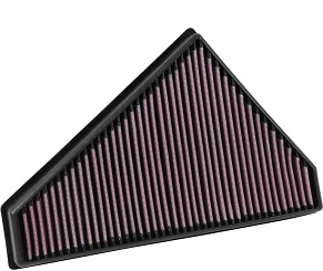 K&N Panel Filter, Jaguar F-Type 3.0L V6, 5.0L V8, Left Side, 14/23 (33-3021)