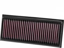 K&N Panel Filter, Mercedes-Benz, C63 AMG 4.0L V8, Fuel Injection, 14/22, (33-3072)