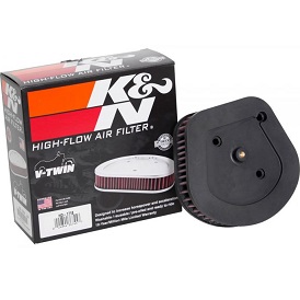 K&N Air Filter, Harley Davidson, Low Rider, Fat Bob, BreakOut, Street Bob, Softail Slim, 18/20, (HD-1718)