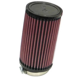 K&N Universal Air Filter (RU-1480) 70mm, 2.75" inlet x 7" long, 10 degree flange
