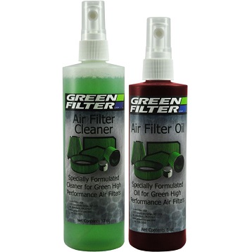 Green Recharge Kit- Cleaner & Oil - (Red in Colour) Squeeze Bottle (2801)