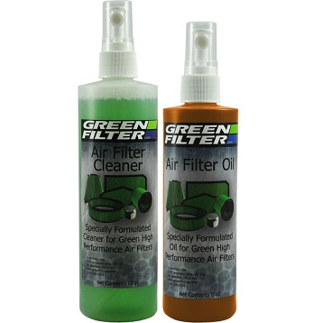 Green Recharge Kit- Cleaner & Oil - (Orange in Colour) Squeeze Bottle (2807)