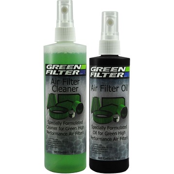 Green Recharge Kit- Cleaner & Oil - (Black in Colour) Squeeze Bottle (2818)