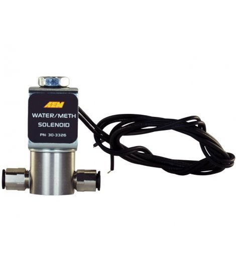 AEM Water/Methanol WMI Solenoid, Eliminates Flow Into Inlet, When Not Engaged, 30-3326