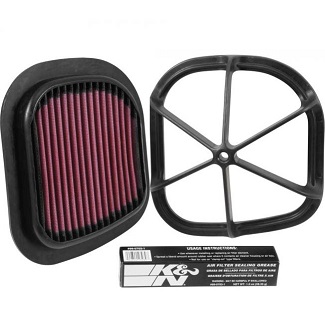 K&N Air Filter, KTM 125, 150, 200, 250, 300, 450, 500, 07/16, (KT-4511XD)