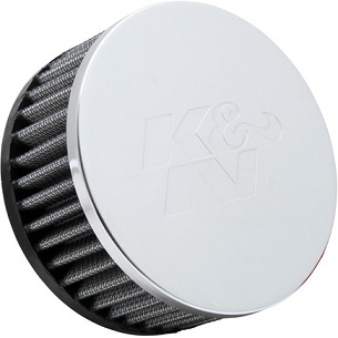 K&N Universal Air Filter (RC-0170) 40mm, 1.5" inlet x 1.5" High