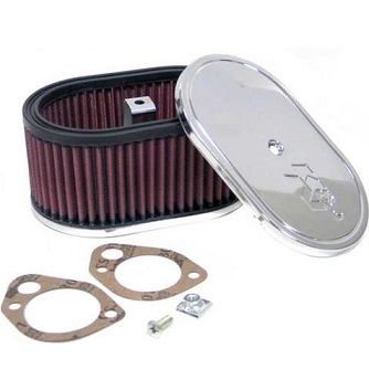 K&N Assembly fits, Dellorto DHLA 40, 45, 48, Side Draft, 3.5" High, (56-1320) Discontinued