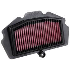 K&N Replacment Air Filter, Kawasaki EX400 Ninja, ER400, Z400, Z500, 18/24, (KA-4018)