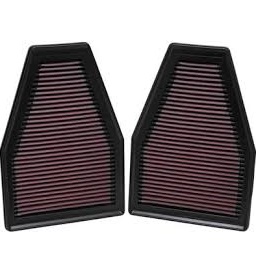 K&N Panel Filters, Porsche 911, 3.4L, 3.8L Engine, 12/16 (33-2484) Pair