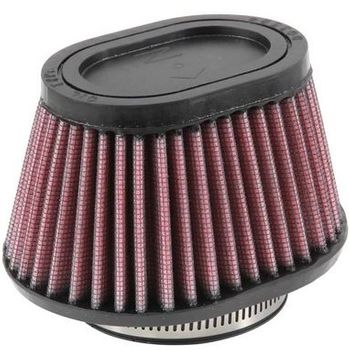 K&N Universal Air Filter (RU-2780) 62mm inlet x 2.75" Long , Off Set - Flange