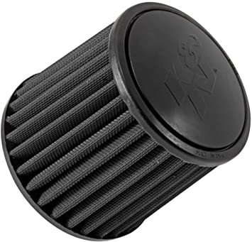 K&N Black DryFlow Air Filter (RU-3103HBK) 70mm, 2.75" inlet x 5.25" long