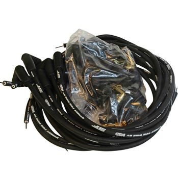 MSD Street Fire Wire Set, Suit V8, With 90 Degree Ends, Universal, (5553)