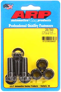 ARP Torque Converter Bolts, 7/16-20, Chev, TH350, TH400 & Powerglide, (230-7303)