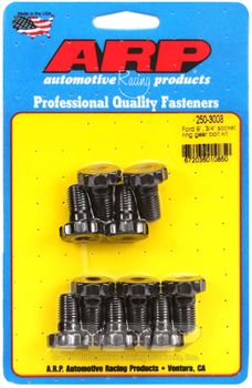 ARP Pro Series Ring Gear Bolts, Suit Ford 9", 7/16"*0.750 UHL, (3/4" Socket Size, (250-3003)