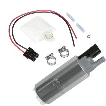 Walbro Intank Fuel Pump, Flows 255LPH, Rated 550HP, Includes Fitting Kit, GSS341-G3