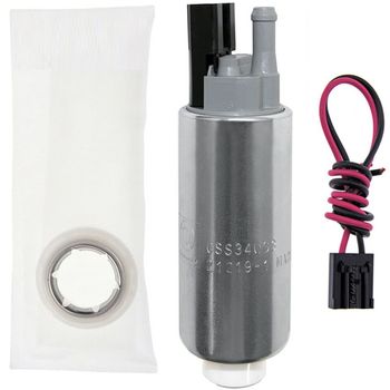 Walbro Intank Fuel Pump, Flows 350LPH, Rated 650HP, Includes Fitting Kit, GSS350-G3