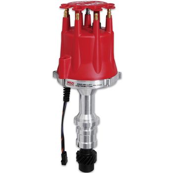 MSD Pro Billet Distributor, Magnetic Trigger, Mechanical Advance, Fits Oldsmobile 260-455, (8566)