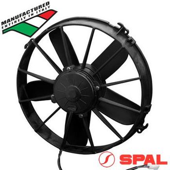 SPAL High-Performance Puller Fan - 12" Straight 24V - 1711 CFM - 7.4Amps, (EF3546)