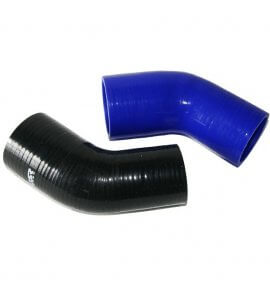 Silicone Joiner, 2.5"-2.75" 45 Degree Blue