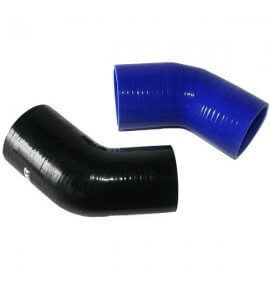 Silicone Joiner, 2.75"-3" 45 Degree Blue