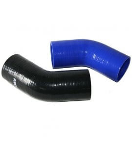 Silicone Joiner, 3" 45 Degree Blue