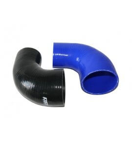 Silicone Joiner, 2.25"-3" 90 Degree Blue