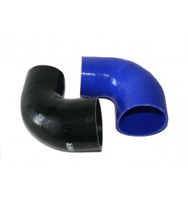 Silicone Joiner, 2.75" 90 Degree Blue