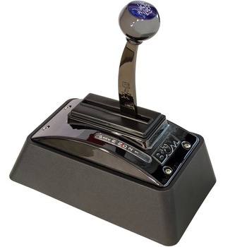 B&M Quick Silver Automatic Ratchet Shifter, 3 & 4 Speed, Black, (81683)