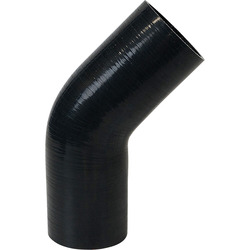 Silicone Joiner, 2.5"-2.75" 45 Degree, Black