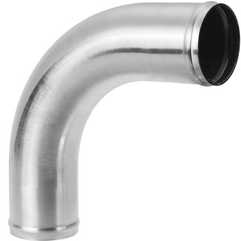NZA Universal Aluminum Intercooler Piping, 2.75" 90°, 1.8mm Thick, 6063-T6
