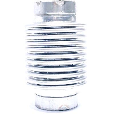 NZA Full Flow Stainless Steel Flexi (304), 1.5" Inlet x 4" Long