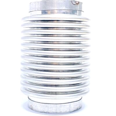 NZA Full Flow Stainless Steel Flexi (304), 3.0" Inlet x 6" Long 