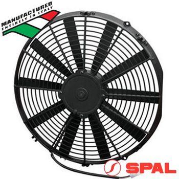 SPAL High-Performance Low-Profile, Puller Fan - 16" Straight 12V - 1600 CFM - 11Amps, (EF3509)