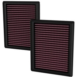 K&N Panel Filter, Nissan Z, RZ34, 3.0L V6 Engine, Comes As Pair, 23/26, (33-5135)