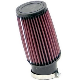K&N Universal Air Filter (SN-2510) 62mm, 2.4" inlet x 6" long, 20 Degree Flange