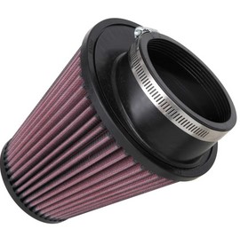 K&N Air Filter (RU-1035) 89mm, 3.5" inlet x 6" long, 10 Degree Inlet Flange
