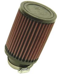 K&N Universal Air Filter (RU-1710) 57mm, 2.25" inlet x 5" High, 20 Degree Flange