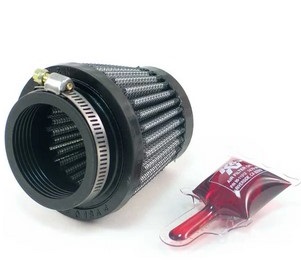 K&N Universal Air Filter (RU-2690) 44mm, 1.75" inlet x 2.5" long