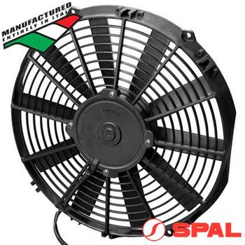 SPAL Thermo Puller Fan - 12" Straight 24V - 1139 CFM - 4.8Amps, (EF3517)