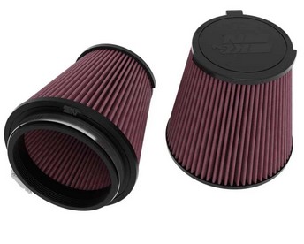 K&N Replacement Air Filter, Ford Mustang, 5.0L V8 Engine, 24/26, (E-0630)