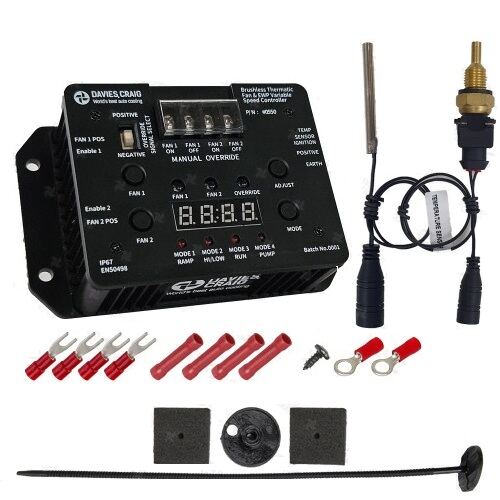 Davies Craig Variable Speed Controller, For Brushless Fans & EWP Only, W 1/4" NPT Sensor (DC-0550)