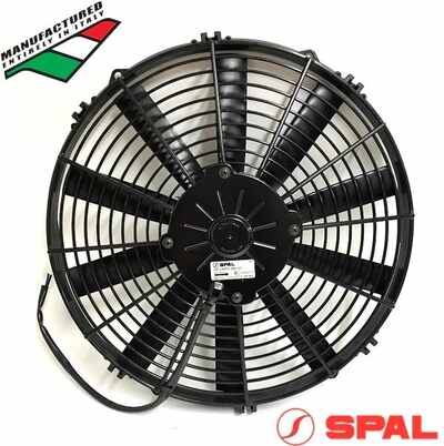 SPAL Thermo Puller Fan - 13" Straight 12V - 1002 CFM - 6.9 Amps, (EF3507)