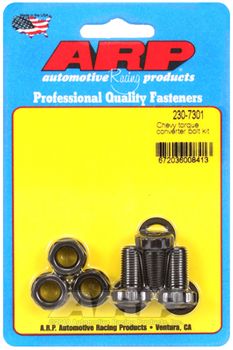 ARP Torque Converter Bolts, 3/8-24, Chevrolet, Powerglide, TH350/TH400, (230-7301)