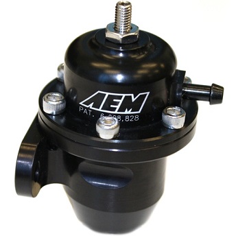 AEM Fuel Pressure Regulator (FPR) – Universal – Black