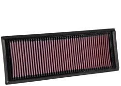 K&N Air Filter, Citroen C3, C4, DS3, DS4, Peugeot 208, 308, 2008, 3008, 5008, 13/17 (33-3039)
