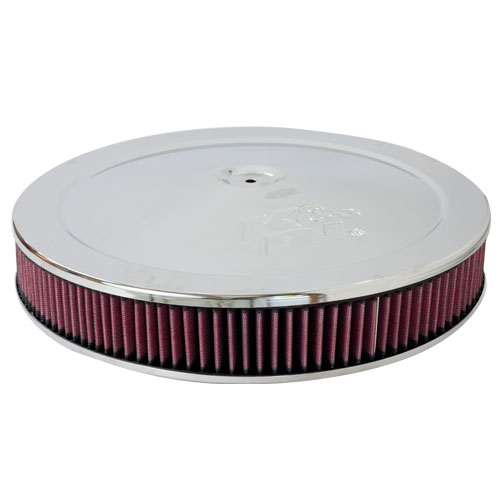 K&N Chrome V8 Air Filter 60-1263 2.25