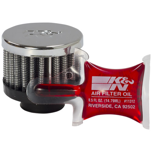 K&N Crankcase Vent Filters Ideal for Racing Vehicles
