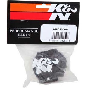 K&N Harley Davidson Drycharger Wrap, Repeals Water, (HD-0800DK) Fits HD-0800, HD-0818